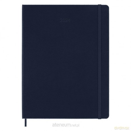 Kalendarz 2024 tygodniowy XL tw. Sapphire Blue [KALENDARZ]