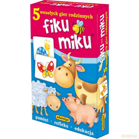 ADAMIGO Gra Fiku Miku Ukł. Edukacyjna 6526 [GRA]
