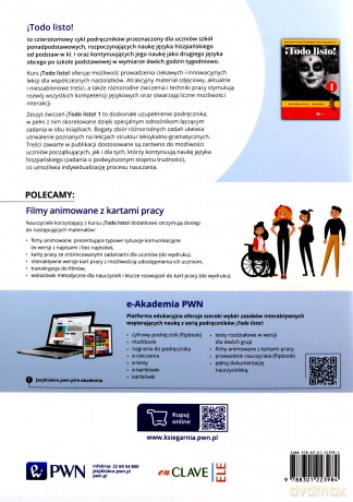 !Todo listo! 1. Zeszyt ćwiczeń Język hiszpański dla liceum i technikum - Olga Cruz Moya, Martyna Dębicka [KSIĄŻKA]