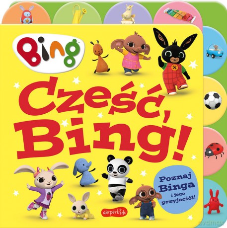 Cześć, Bing! Książka z registrami. Bing [KSIĄŻKA]