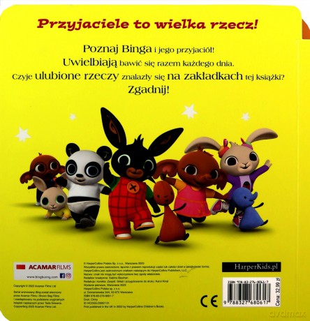 Cześć, Bing! Książka z registrami. Bing [KSIĄŻKA]