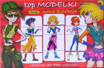 ADAMIGO GRA TOP MODELKI UKŁ. EDUKACYJNA 5666 [GRA]