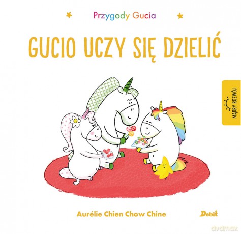 Gucio uczy się dzielić. Przygody Gucia - Aurelie Chien Chow Chine [KSIĄŻKA]