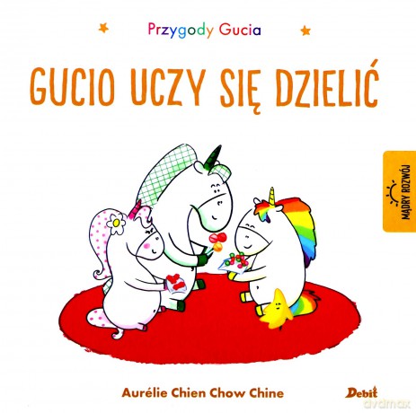 Gucio uczy się dzielić. Przygody Gucia - Aurelie Chien Chow Chine [KSIĄŻKA]