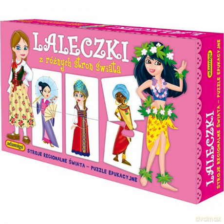 ADAMIGO Układanka Laleczki 6489 [GRA]