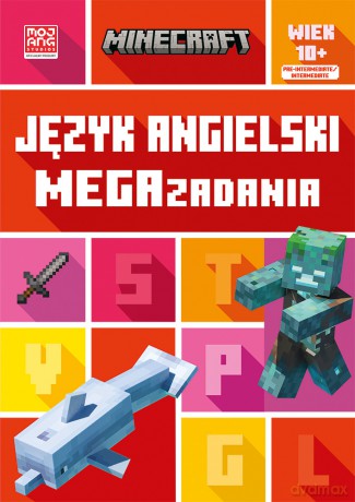 Język angielski. Megazadania 10+. Minecraft - Jon Goulding, Dan Whitehead [KSIĄŻKA]