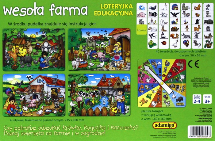 ADAMIGO GRA WESOŁA FARMA 5093 [GRA]
