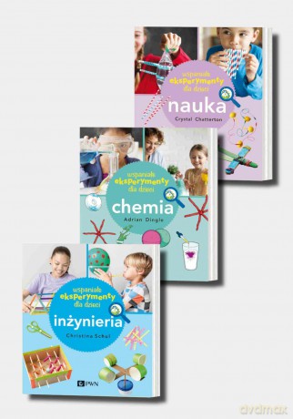 Pakiet Wspaniałe eksperymenty dla dzieci - Christina Herkert-Schul, Adrian Dingle, Crystal Chatterton [KSIĄŻKA]