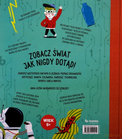 Szokujące liczby. Zaskakujące liczby w codziennym życiu - Clive Gifford [KSIĄŻKA]