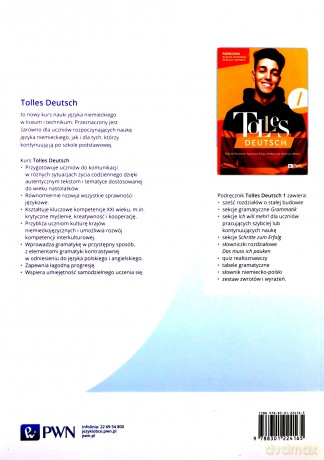 Tolles Deutsch 1. Podręcznik Język niemiecki dla liceum i technikum - Elżbieta Reymont, Agnieszka Skiba, Małgorzata Jezierska-Wiejak [KSIĄŻKA]