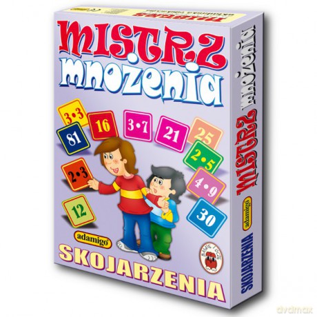 ADAMIGO Gra Mistrz Mnożenia 4676 [GRA]
