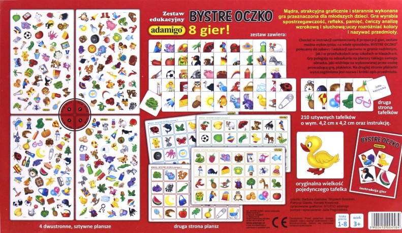 ADAMIGO GRA BYSTRE OCZKO 4584 [GRA]