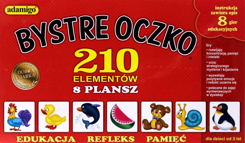 ADAMIGO GRA BYSTRE OCZKO 4584 [GRA]