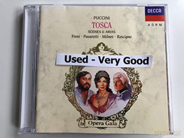 Freni/Pavarotti: Pucc:Tosca - Highlights [CD]
