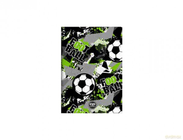 Zeszyt A5 60k kratka Coolpack kratka let`s gol pakiet 10szt.