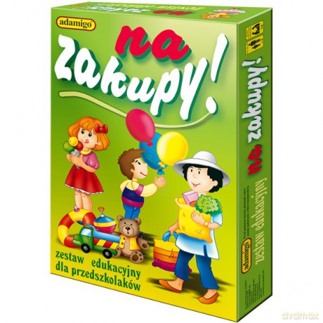 ADAMIGO Zestaw Edukacyjny Na Zakupy! 5239 [GRA]