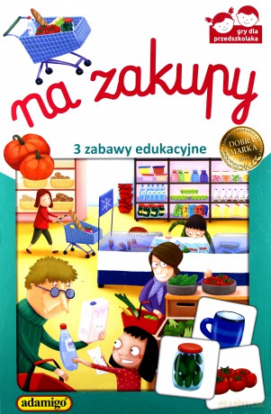 ADAMIGO Zestaw Edukacyjny Na Zakupy! 5239 [GRA]