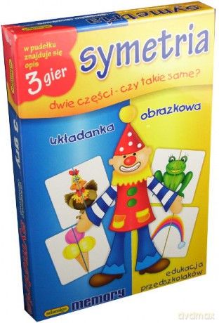 ADAMIGO Gra Układanka Symetria 5765 [GRA]