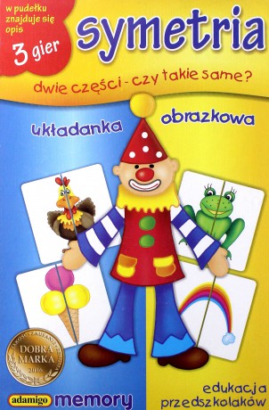ADAMIGO Gra Układanka Symetria 5765 [GRA]