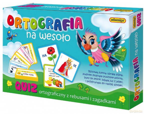 ADAMIGO Gra Quiz Ortografia na Wesoło 6168 [GRA]