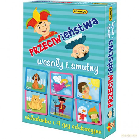 Przeciwieństwa Gra Wesoły i Smutny ADAMIGO [GRA]