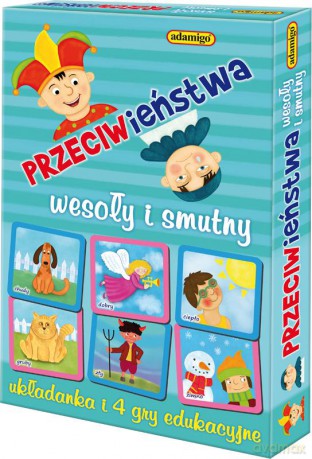 Przeciwieństwa Gra Wesoły i Smutny ADAMIGO [GRA]