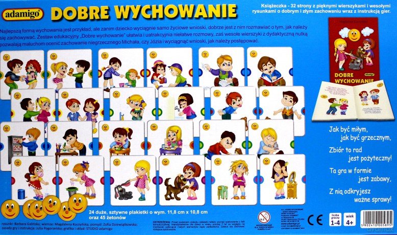ADAMIGO Zest. Eduk. Dobre Wychowanie 5895 [GRA]