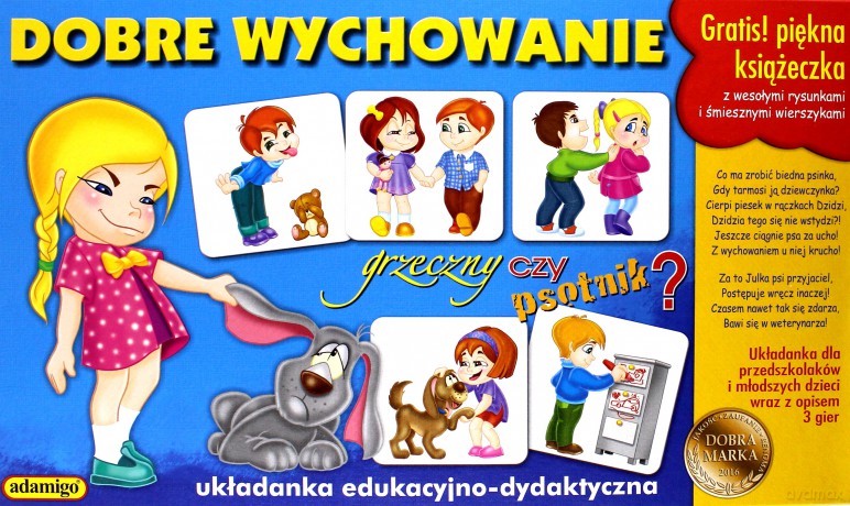 ADAMIGO Zest. Eduk. Dobre Wychowanie 5895 [GRA]