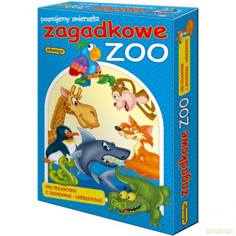 ADAMIGO Gra Ukł. Zagadkowe Zoo 4454 [GRA]