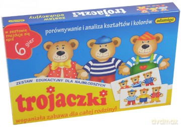 ADAMIGO Zest. Edukacyny Trojaczki 5857 [GRA]