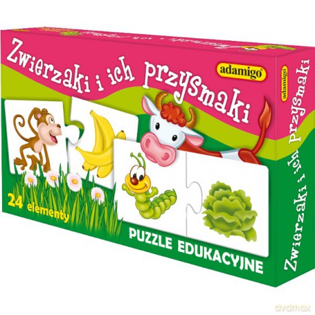 ADAMIGO Gra Zwierzaki i Przysmaki Ukł. 6519 [GRA]