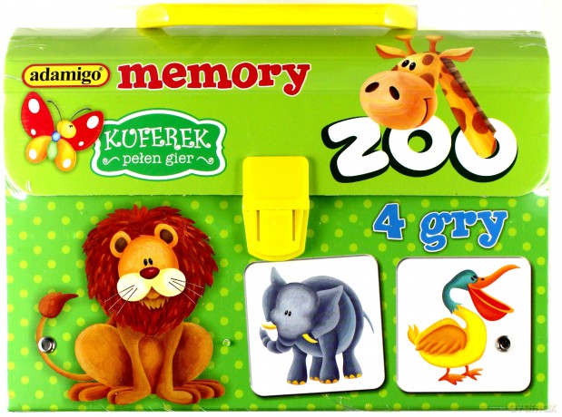ADAMIGO Gra Kuferek Zoo Memory 6441 [GRA]