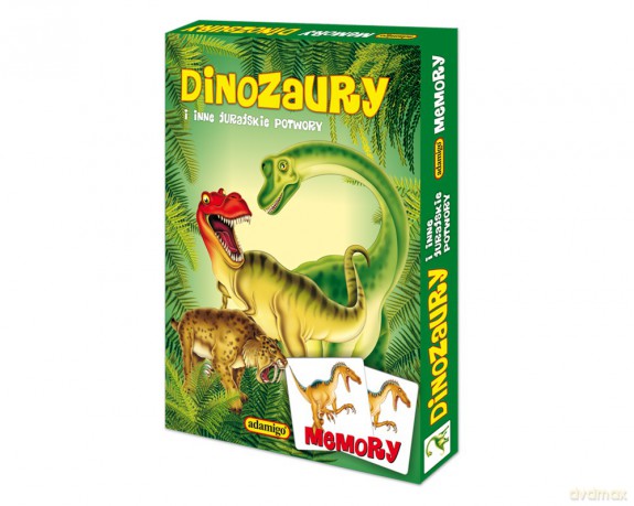 ADAMIGO Gra Memory Dinozaury 6229 [GRA]