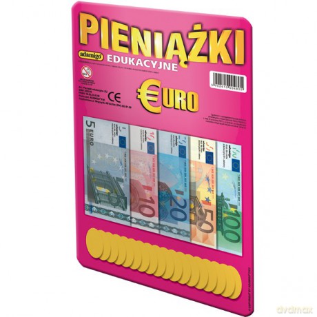 ADAMIGO Pieniądze Edukacyjne Euro bilon 4805 [GRA]
