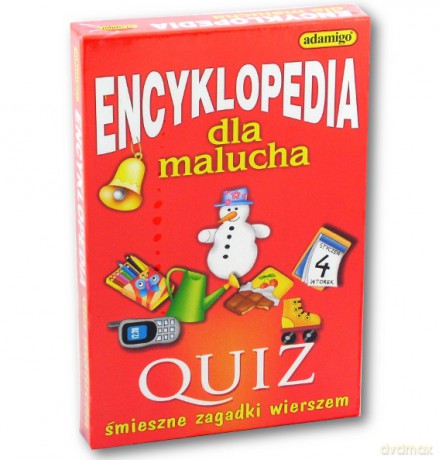 ADAMIGO Gra Quiz Encyklopedia Malucha 4843 [GRA]