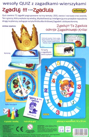 ADAMIGO Gra Quiz Zgaduj Zgadula 6151 [GRA]