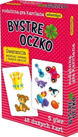 ADAMIGO Gra Karty Bystre Oczko 6557 [GRA KARCIANA]