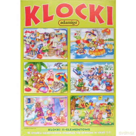 ADAMIGO KLOCKI OBRAZKOWE 35 EL. 4973 [KLOCKI]