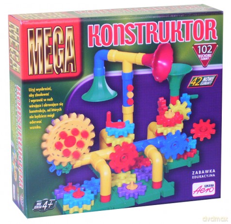 AEROPLAST KLOCKI MEGA KONSTRUKTOR 102 cz 50029 [KLOCKI]
