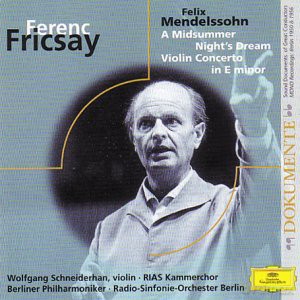 Fricsay: Eloquence Dokumente:Mendelssohn [CD]