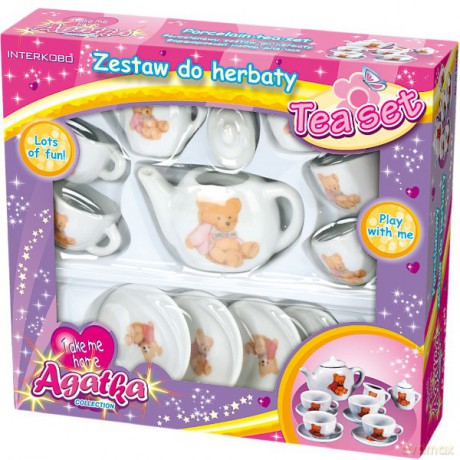 AGATKA ZEST. PORCELANOWY W MISIE 36827 [ZABAWKA]