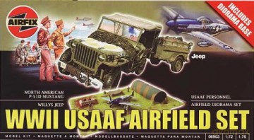AIRFIX WWII USAAF Airfield Set 6903 [MODELARSTWO]