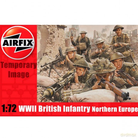 AIRFIX WWII Briish Infantry Northern 1763 [MODELARSTWO]