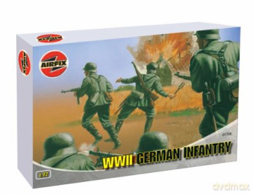 AIRFIX II WW German Infrantry 1705 [MODELARSTWO]