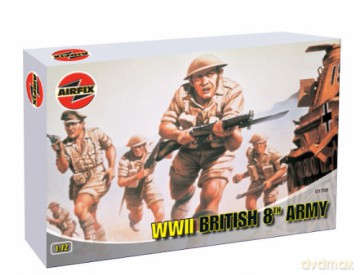 AIRFIX II WW British 8 th Army 1709 [MODELARSTWO]