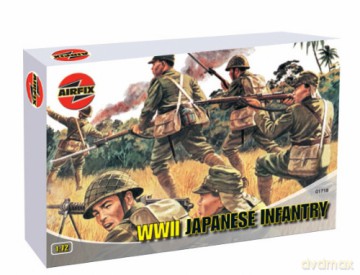AIRFIX II WW Japanese Infantry 1718 [MODELARSTWO]
