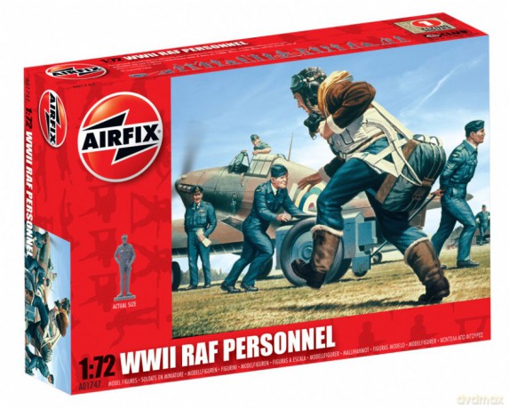 AIRFIX RAF Personnel 1747 [MODELARSTWO]