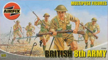 AIRFIX British 8th Army 3580 [MODELARSTWO]