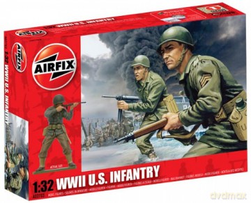 AIRFIX FIG. WWII U.S. Infantry A02703 [MODELARSTWO]