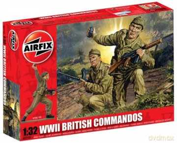 AIRFIX FIG. WWII British Commandos A02705 [MODELARSTWO]